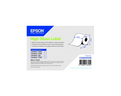 High Gloss Label 51mm