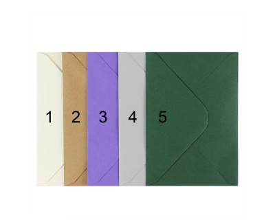 Wedding invitation envelopes