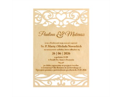 Wedding Invitation No. 3