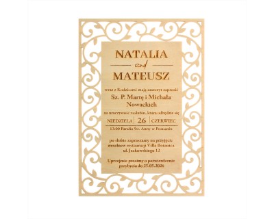 Wedding Invitation No. 5